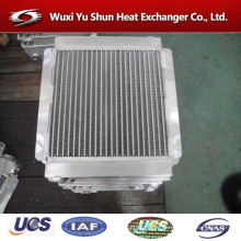 custom air and oil cooler for screw compressor